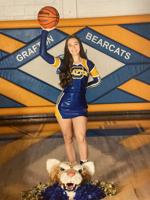 Grafton senior cheerleader Miley Knotts aims to help lead Bearcats back to success